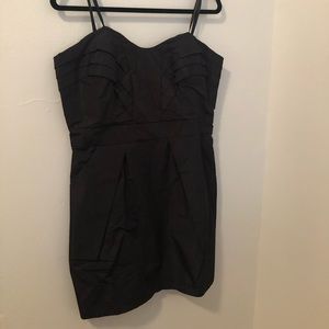 BCBG Black Short Strapless Dress - NEW!